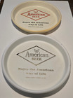 Arrow Beer Plus 2 American Beer  Vintage Round Serving Trays