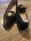 St John Vintage Suede Shoes Size 7 5 Aaaa  extra Narrow 