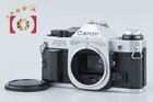 Canon Ae-1 Program Silver 35mm Slr Film Camera Body