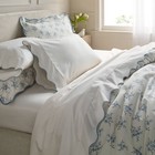Queen 400 Thread Count Performance Sheet Set Scalloped Hem - Threshold