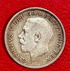 British Six Pence 1917 Silver Coin  wwi Era  Enn Coins 