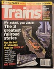 Trains Magazine 2007 Bound 12-issues  vol  67  Issues 1-12 