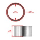 Caltric Exhaust Pipe Gasket For Can-am 707600430 Exhaust Pipe Gasket Canam