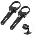 2x 1 5inch Bull Bar Roll Cage Mount Bracket Tube Clamps Holder Led Light