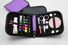 1set Mini Travel Sewing Kit Case Set Portable Thread Needle Tape Measure Scissor
