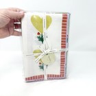 Nwt Anthropologie 18  Annie Linen Blend Assorted Printed Napkis tea Towels