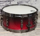 Tama Superstar Custom 13in  Snare Drum - Custom Scarlet Fade