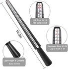 Ring Sizer Measuring Tool Set Finger Gauge Jewelry Mandrel Reusable
