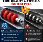 4  Flexible Conduit Mandrel 6600lb Cable Puller Basket Duct Cleaner