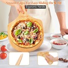 Pizza Peel 12 Inch 2 Pack Bamboo Wooden Pizza Peels For Pizza Bread Cheese