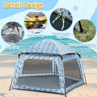 Baby Pop-up Playpen Beach Tent Canopy Travel Bag Portable Play Yard Ocean