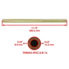 Rear Lower A Arm Shaft For Polaris Sportsman 500 98-04 5133806 5020681 5020964