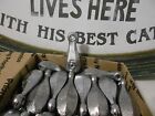 52- 5 Oz   Pure Lead Bank Sinkers By A Do-it-mold