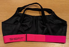 Shefit High Impact Adjust Ultimate Sports Bra Black Pink Front Zip 3luxe