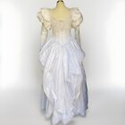 Vintage 1980s Demetrios Fairytale Princess Wedding Dress