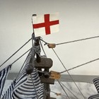 Hms Victory  Wooden Sailing Model Ship Decor