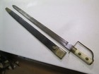 Early European Hanger Sword And Scarrard Crown Marked