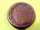 1863 Civil War Copper Token George Washington Union For Ever Tk11