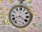 Omega Railway Style   Screw Case   Metal   1900   Pocket Watch