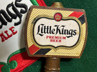 Little Kings Cream Ale Beer Vintage Advertising Jacket Back Patch 8  Tap Handle