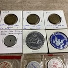 Lot Of 17 Misc  Tokens     Vintage Collection Mixed  no Repeats 