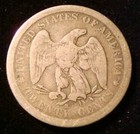 1875-s Twenty Cent Piece Nice Original Coin