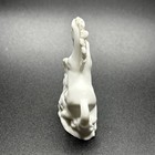 Vintage Aldon 2    Bisque Porcelain White Majestic Miniature Unicorn Original Tag