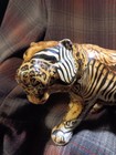 Vintage 1950 s Ceramic Large Tiger