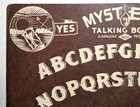 Vintage E s  Lowe Mystery Talking Board Ouija Game 1940s Spirit Witch 22x14