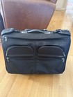 Tumi Black Rolling Garment Bag With Multiple Zippered Pockets