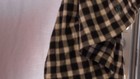 Checked Ruffle Crib Skirt 55x28 Vintage Farmhouse Nursery Bedding 12 Inch Drop