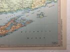 Vintage Connecticut Atlas Map - 1968 Collector s Edition Ebc Atlas Of The World