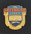 Vintage Greyhound Lines One  1  Year Safe Driving Employee Service Pin Bus