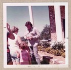 1980 s Johny Cash Signed Autograph W  Fan Taken 3 5 X 3 5 Ooak Photo Vintage