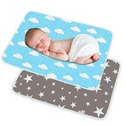 Waterproof Baby Changing Pad Liner Leak Proof Sanitary Mat Travel Outdoor