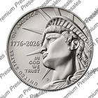  2 Coins  2026 Semiquincentennial 250th- Half Dollar P d Set Presale  May 5th