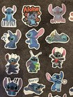 10 Pcs Random  2x2 Inches Lilo   Stitch Inspired Stickers Waterproof Vinyl