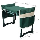 Kneeler Seat With 2 Tool Pouches foldable Stool Heavy Duty Thick Gardening Bench