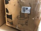 Rubbermaid Fg758088yel 35qt  Yellow Side Press Mop Bucket And Wringer