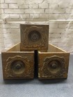 3- 1920-30s Sewing Cabinet Ornate Drawers Home Decor Wooden Handles