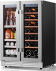 Ca lefort 24  Wine Cooler beverage Refrigerator Dual Zone 36  f-72  f Home bar