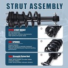 4x Front Rear Shock Struts W Magneride For 2007-2014 Cadillac Escalade Tahoe Gmc