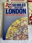 Lot Of 3 London City Foldout Maps Az Collin   s   Kindersley