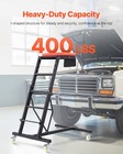 Vevor Automotive Topside Creeper 400lbs Adjustable Height Movable With 4 Wheels