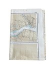 Vintage Nautical Chart 12347 Hudson River- Wappinger Creek To Hudson  Noaa 1985