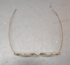 Antique Spectacles Eyeglasses Flexible Wire Rim Round 4 Inch