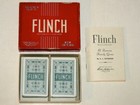 Vintage 1951 Parker Brothers Flinch Card Game  Complete In Original Box 