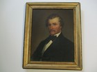 Antique 18th To 19th Century American Oil Painting Portrait Estate Heirloom Icon