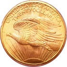 1907  20 Gold Saint Gaudens Pcgs Ms65 Gold Double Eagle 25042040