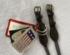 New Nunn Finer Gag Bridle Bit Cheek Pieces havana horse Size complete W rings